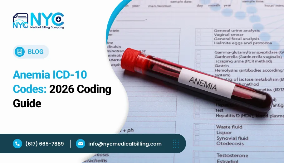 Anemia ICD-10 Codes: 2026 Coding Guide