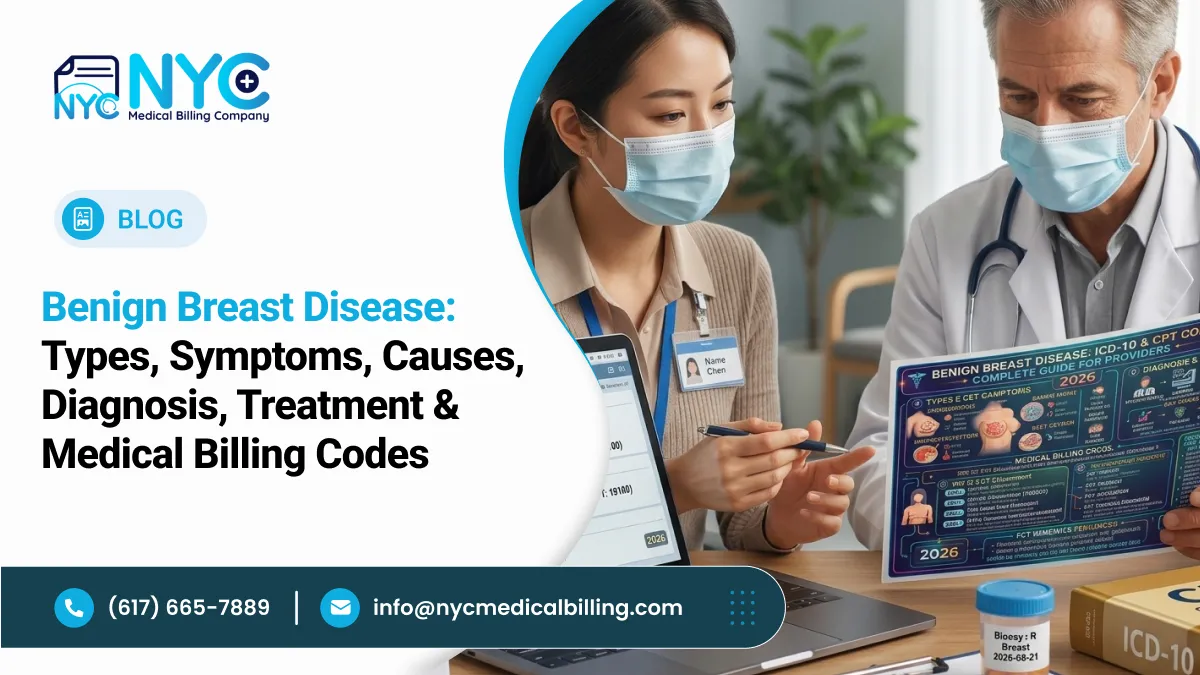 Benign Breast Disease: Types, Symptoms, Causes, Diagnosis, Treatment & Medical Billing Codes