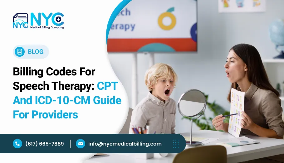 Billing Codes for Speech Therapy: CPT and ICD-10-CM Guide for Providers