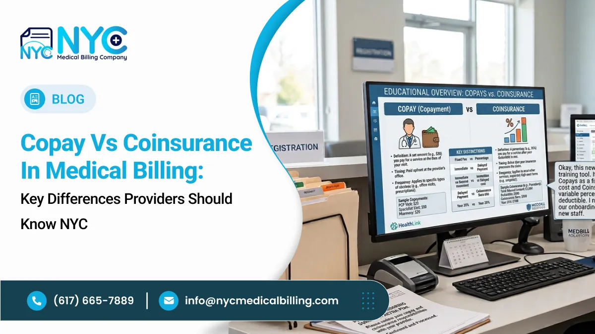Copay vs Coinsurance in Medical Billing: Key Differences Providers Should Know