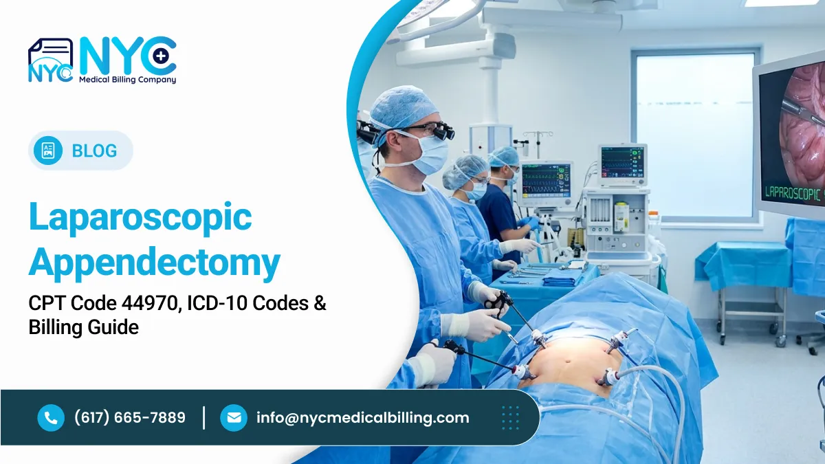 Laparoscopic Appendectomy CPT Code 44970, ICD-10 Codes & Billing Guide